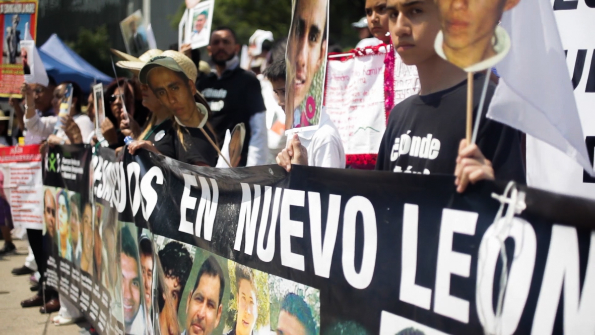 buscadoras de Nuevo León en lucha