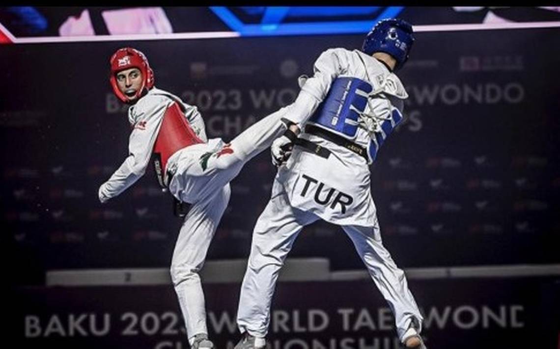 ATercer lugar en el mundial de tae kwondo