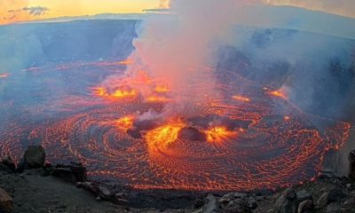 el Kilauea muy activo