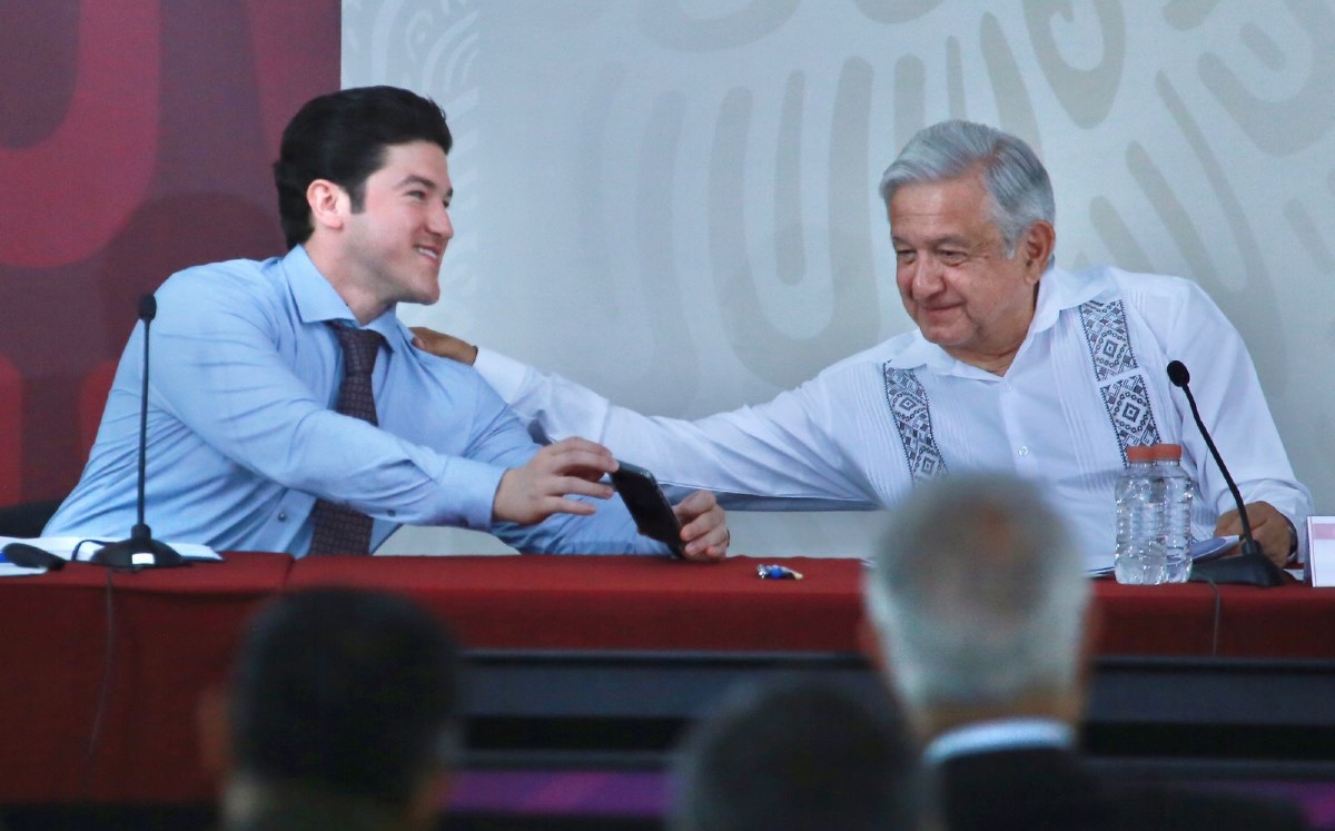 Amlo y Samuel juntos