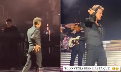 se accidenta en concierto