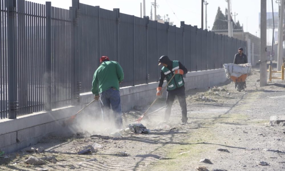 Se refuerzan labores de limpieza en las avenidas al sur de la ciudad ...